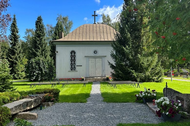 Kauhajoen seurakunnan kirkkomuseo on toiminut siunauskappelina vuoteen 1965