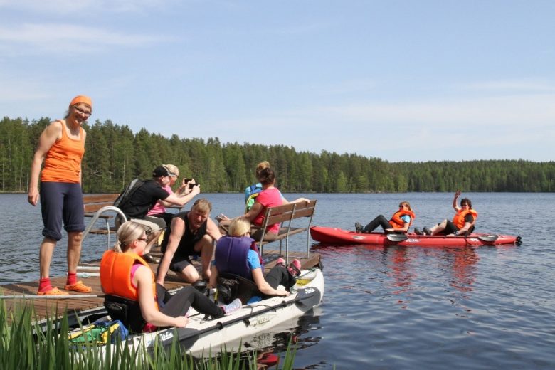 Lomakoti Käenkoski tarjoaa luontoelämyksiä Kaidoillavesillä.