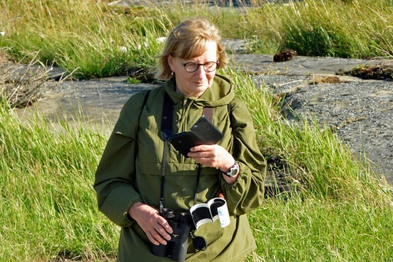 Geopark Ranger Eira-Maija Savonen tutustuttaa Geopark-alueen luontoon